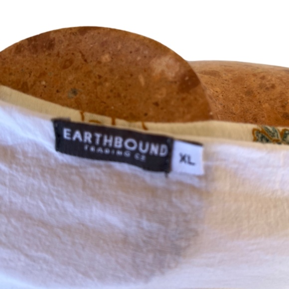 Cotton Peasant Sundress with Strap & Off-the-Shoulder 3/4 Sleeve Length - Picture 10 of 10